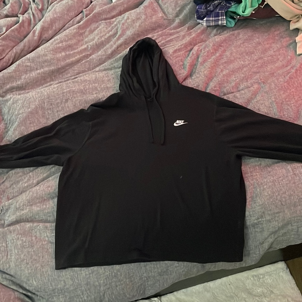 XL Nike Light Hoodie. Cross between long sleeve t-shirt and hoodie